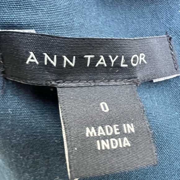 NWT Ann Taylor Floral Tank Tropical Fun Dress size 0 - Picture 9 of 14